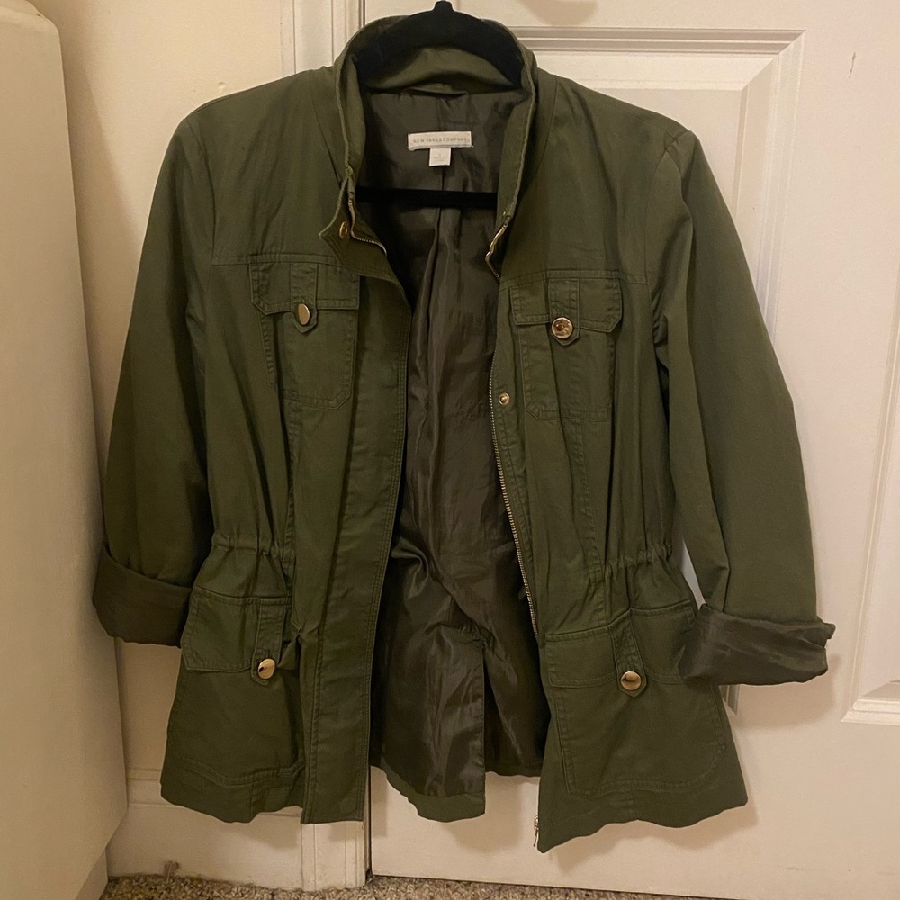 Green New York and company jacket